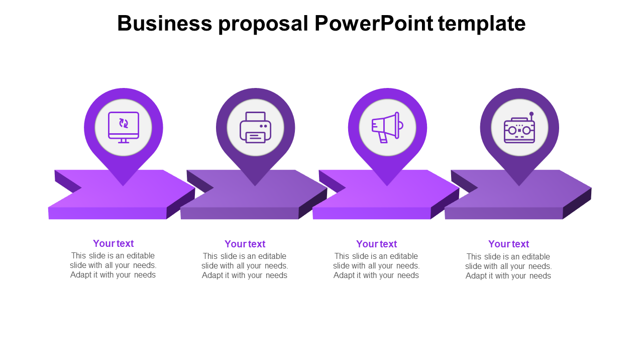 business proposal powerpoint template-purple